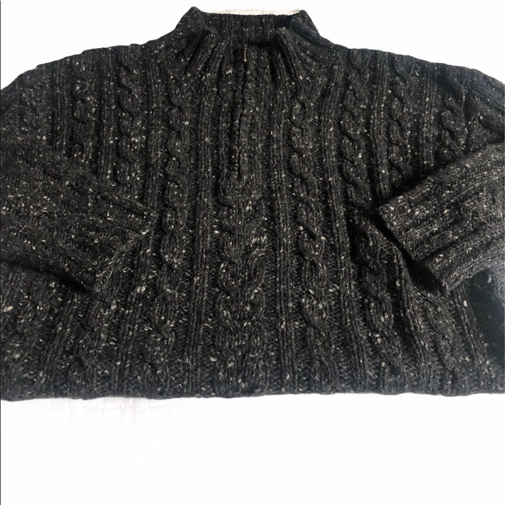 100% wool handmade Irish Sweater
